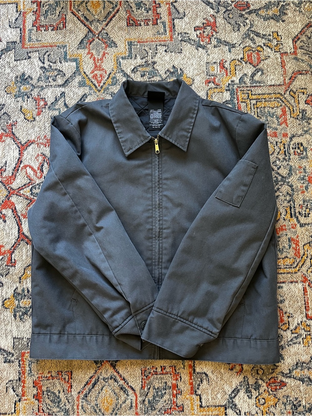 Dickies Gray Zip Bomber Jacket